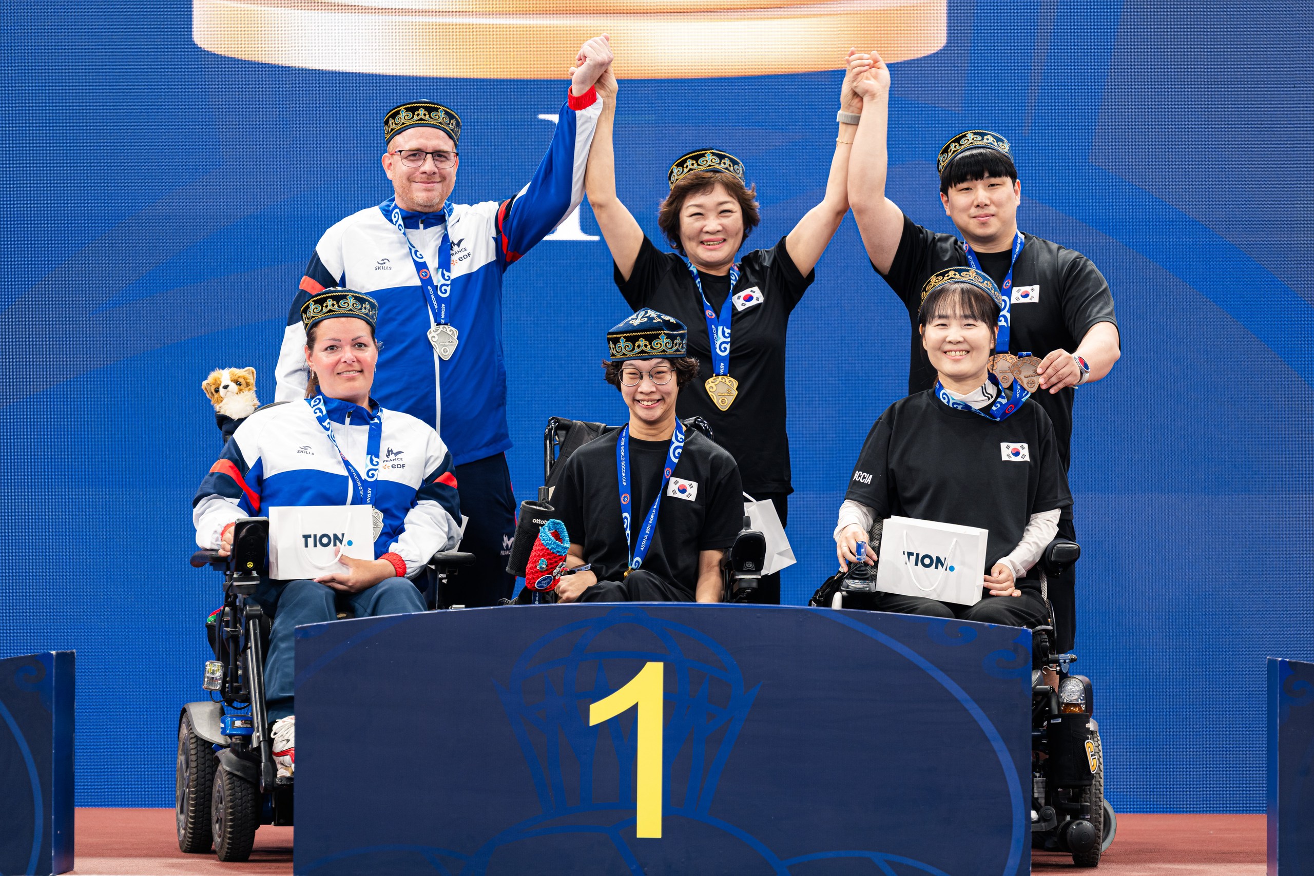 Astana 2026 World Boccia Cup 개인전 시상식
