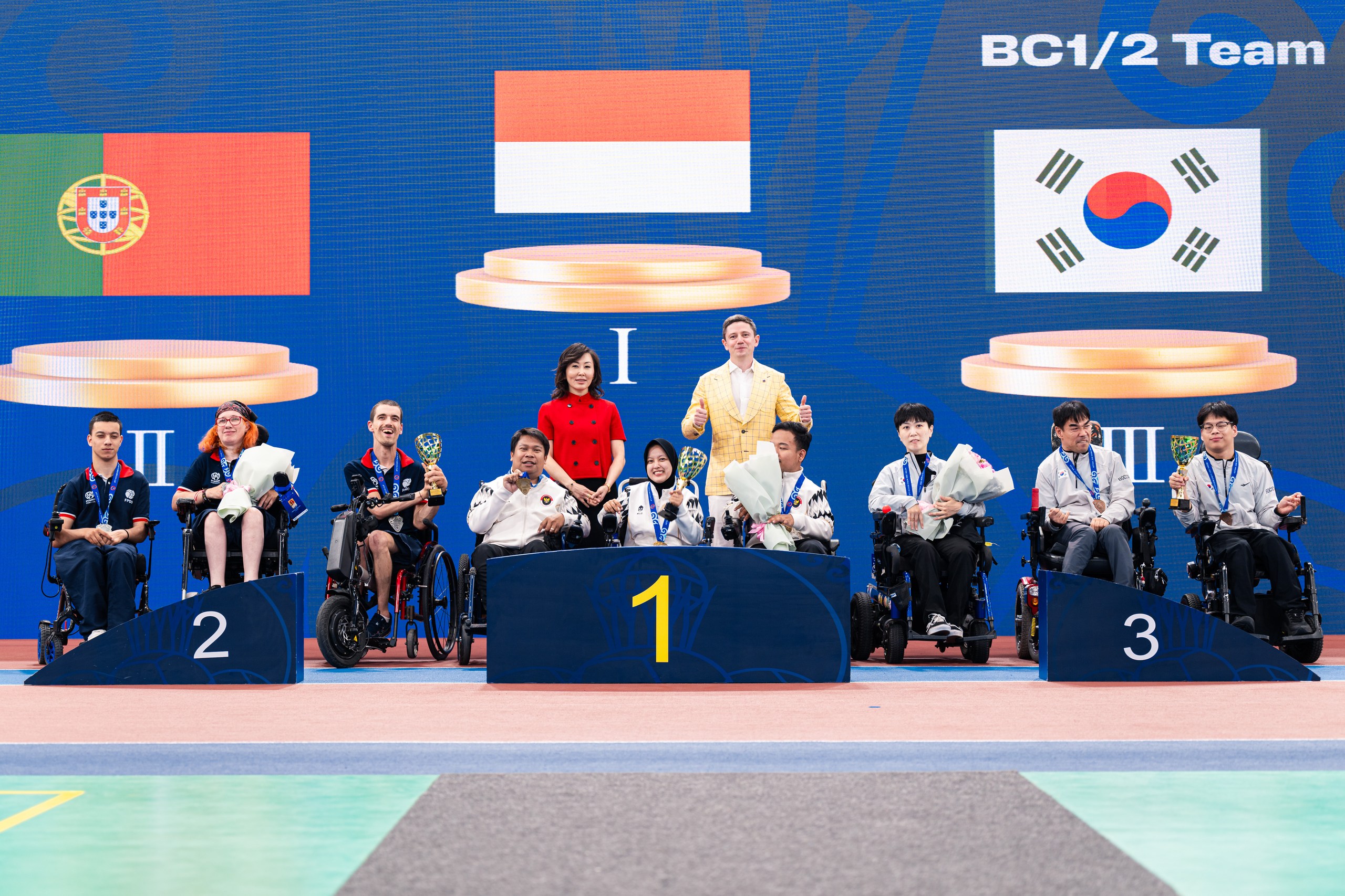 Astana 2026 World Boccia Cup BC1/2 Team 시상식