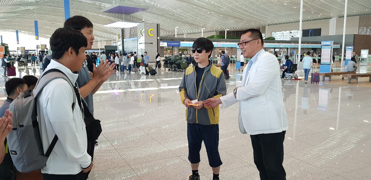 '2018 IBSA 시각축구 세계선수권대회'  참가! 격려금 전달~