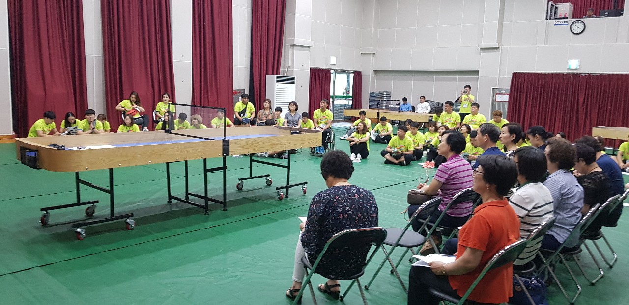 2018 경기도 장애인생활체육지도자 실기 강습회 개최 (쇼다운)