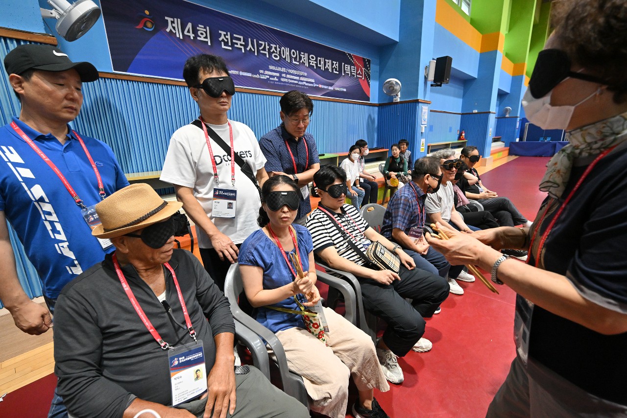 제4회 전국시각장애인체육대제전 종목별 경기사진[택틱스]
