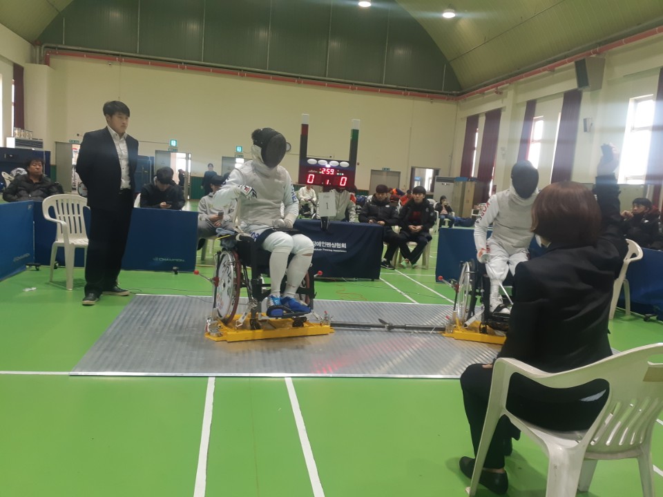 제4회 충청북도지사배 전국휠체어펜싱선수권대회