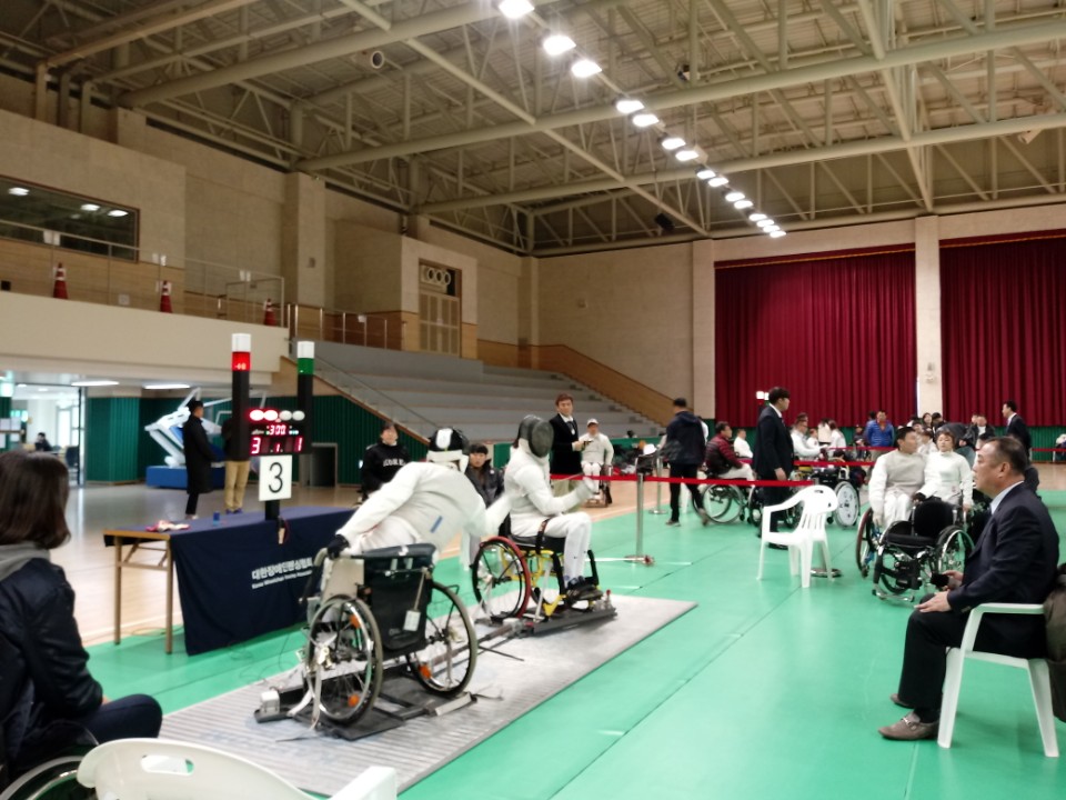 제7회 직지배 전국휠체어펜싱선수권대회