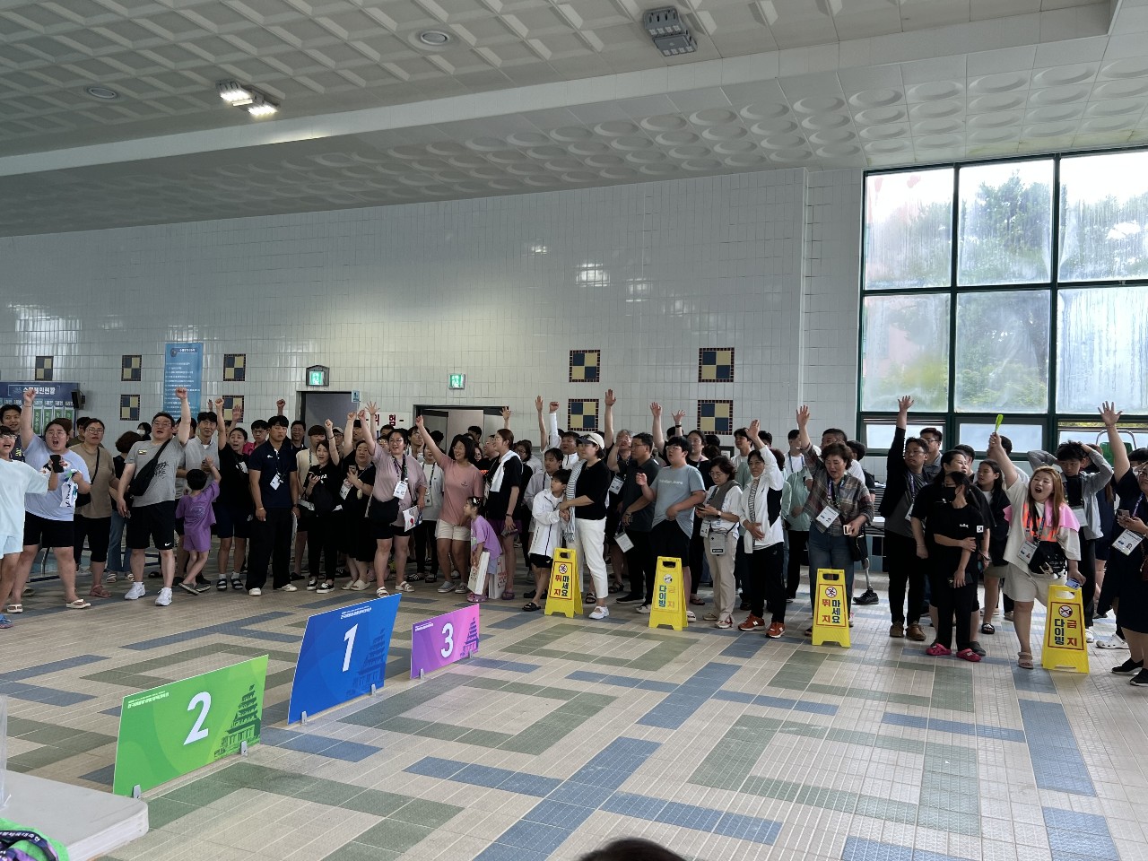 제2회 전국어울림생활체육대축전 수영 경기 현장사진