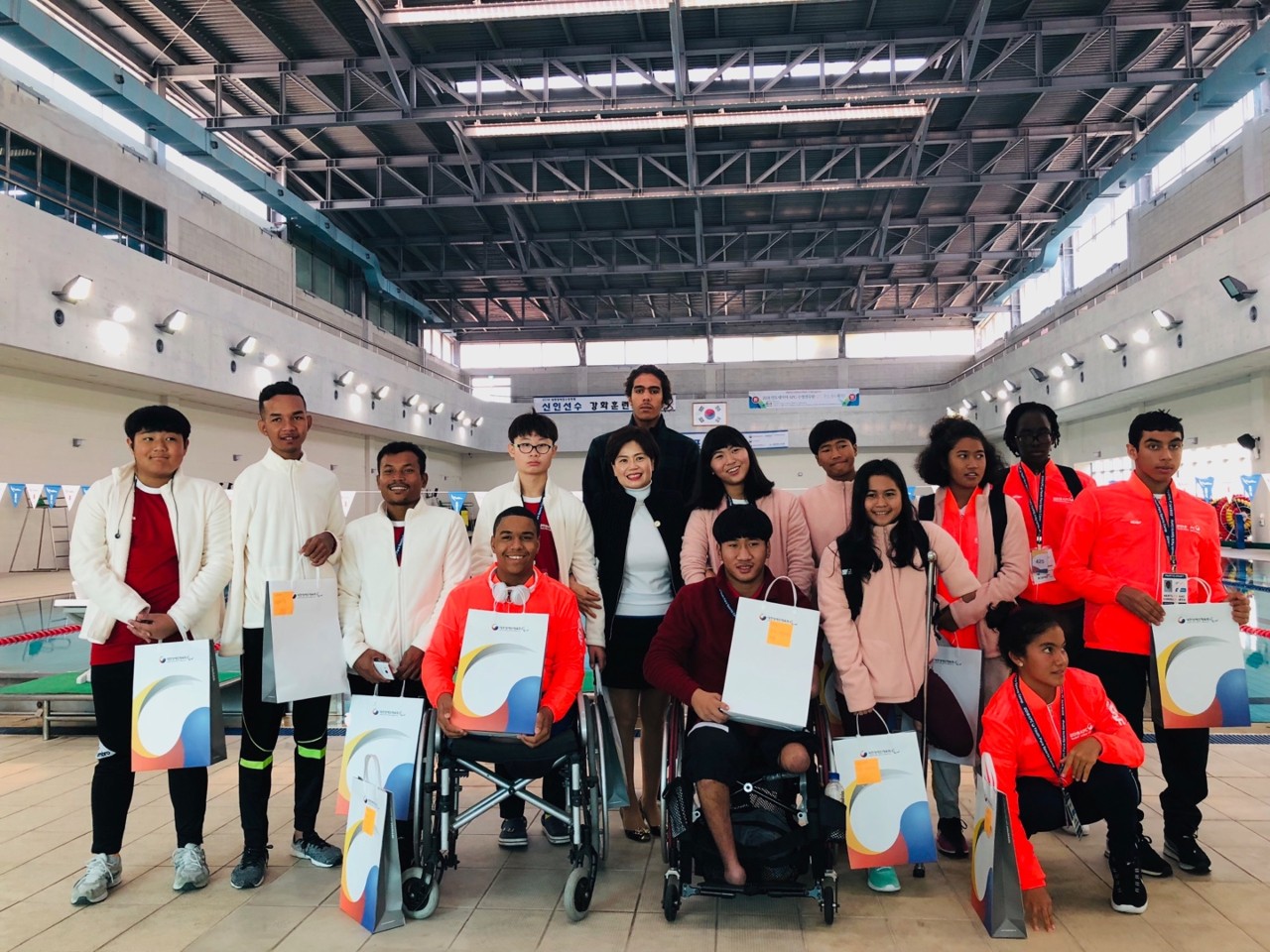2018 KPC Youth Para Camp 회장님 참가자 용품 지원