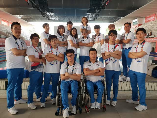 2018 인도네시아 장애인아시아경기대회 현장 사진