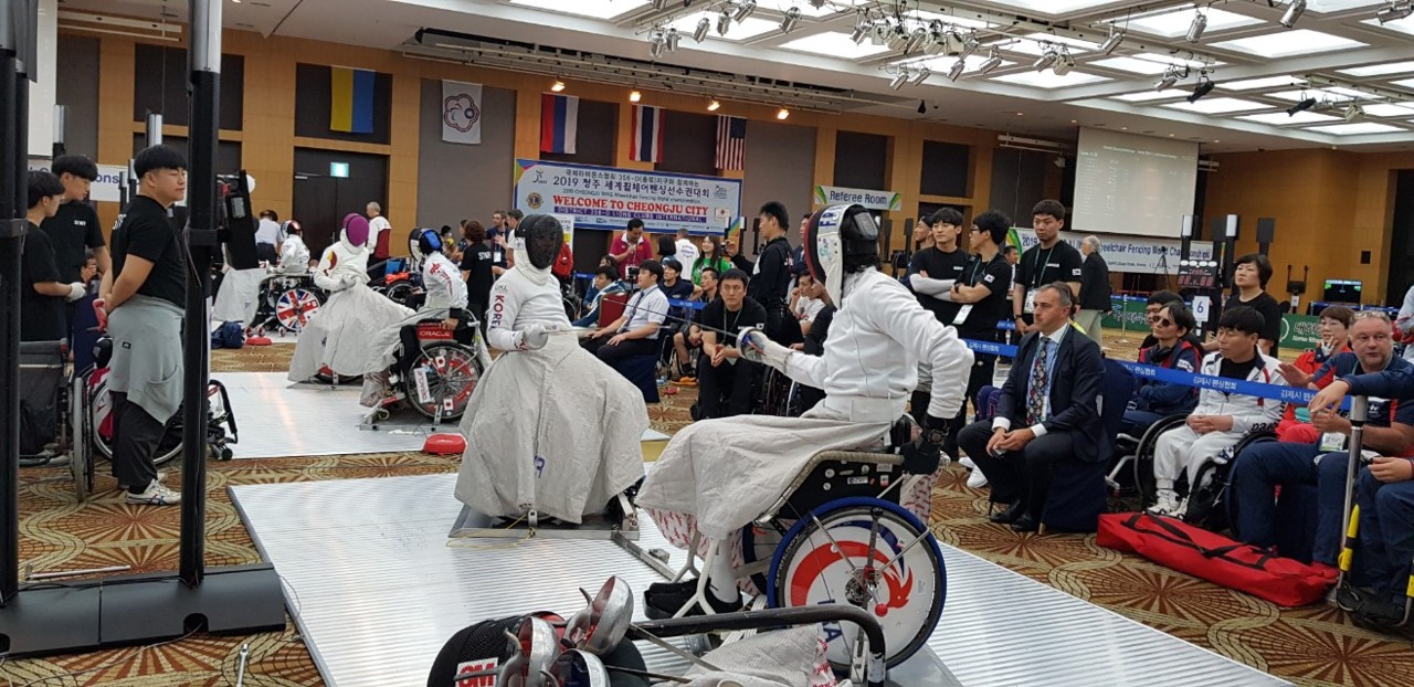 2019 청주 세계휠체어펜싱선수권대회 사진 2