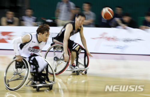 [기사] 우정사업본부장배 전국 휠체어 농구대회 3년만에 재개