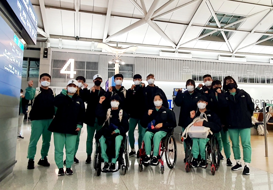 [2021] 바레인 장애인아시아청소년경기대회 선수단 참가(출국)