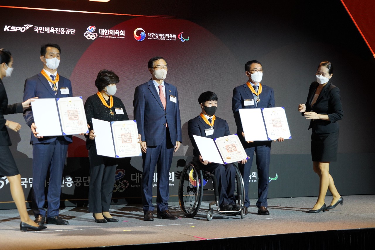 2022년 체육발전유공 및 제60회 대한민국체육상 정부포상 전수식